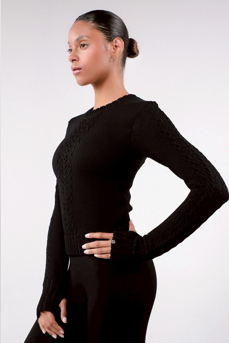 TP141 SPONGE PULLOVER BLACK