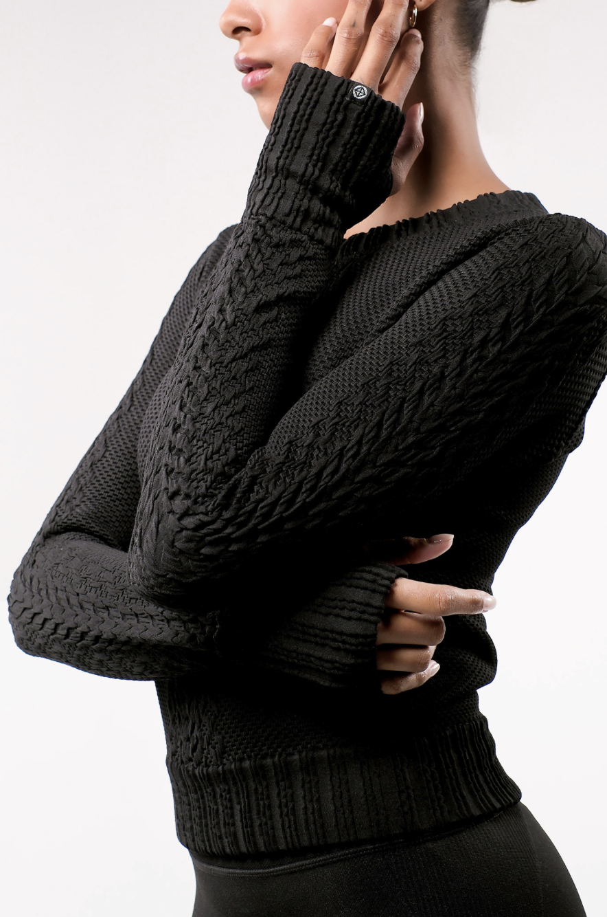 TP141 SPONGE PULLOVER BLACK サイズ: S/M