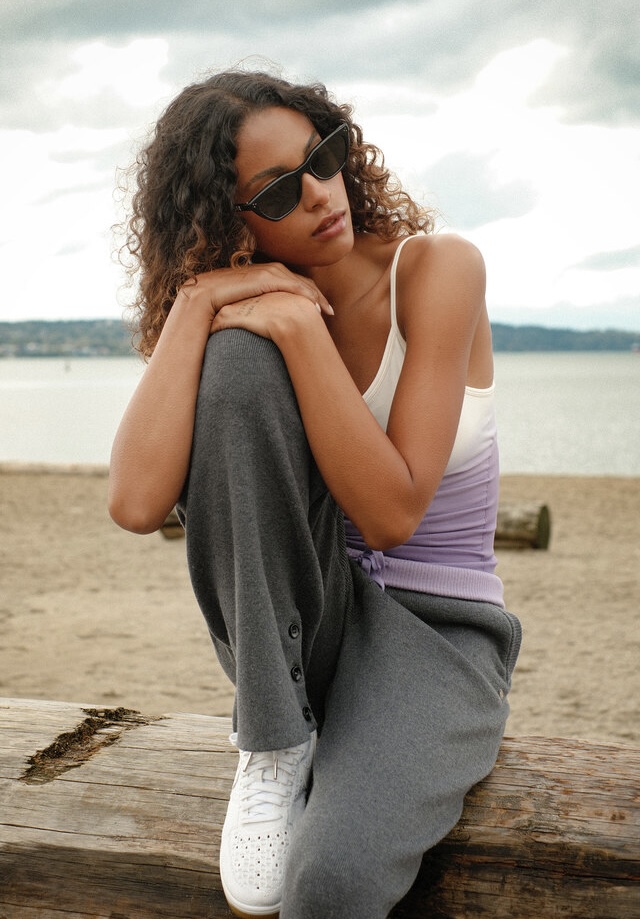 TT010 SIGNATURE TANK TOP PURPLE GRADATION サイズ: S/M