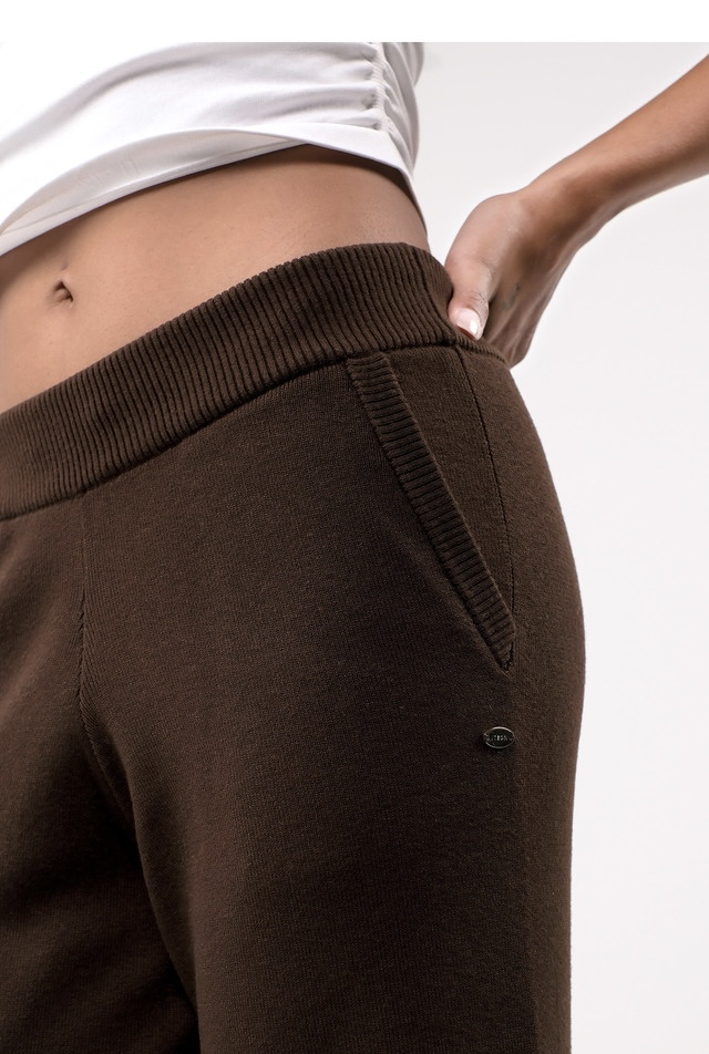 SB291 KNIT PANTS BROWN サイズ: S/M