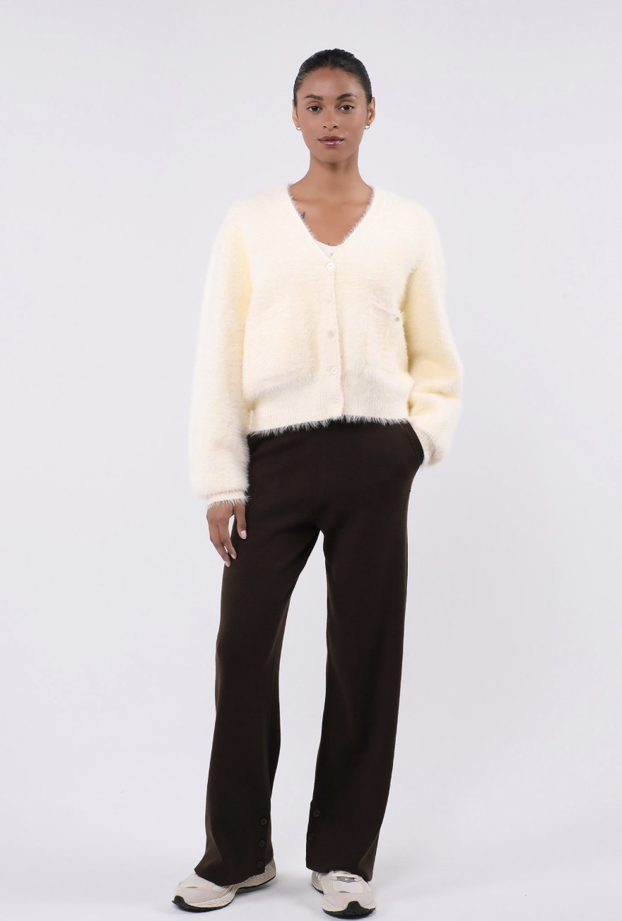 SC243 ANGORA CARDIGAN YELLOW サイズ: ONESIZE