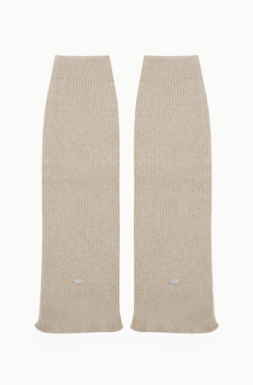 AZ588 KNIT LEG WARMER BEIGE サイズ: F