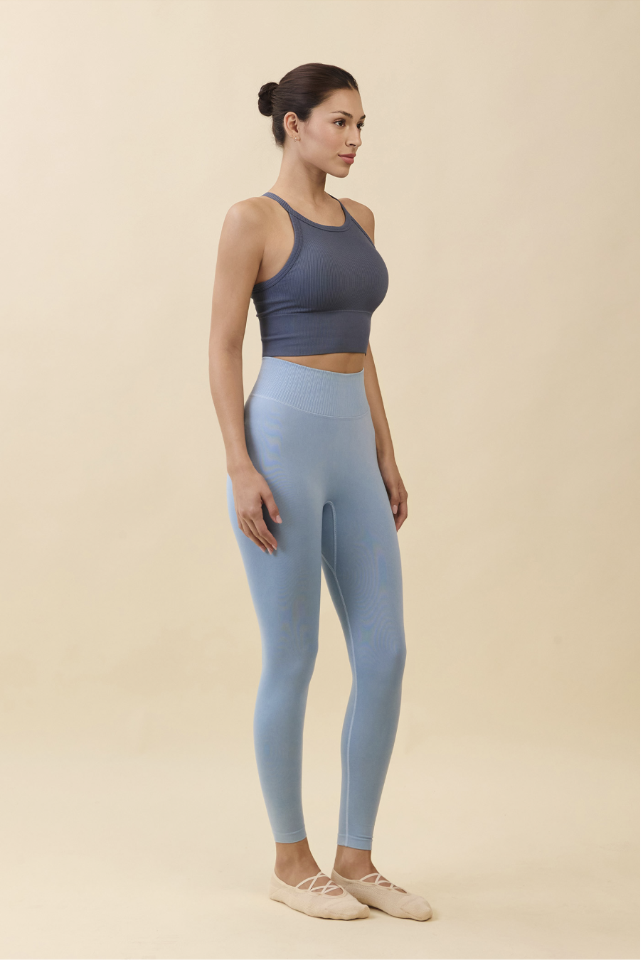 PL427 BLISS LEGGINGS SKY BLUE FADE サイズ: S/M