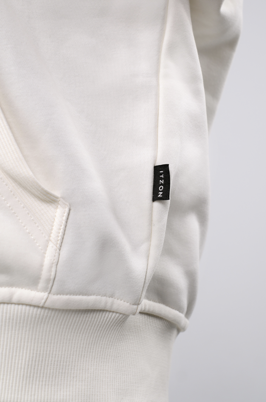 TZ152 ZIP-UP HOODIE WHITE サイズ: ONESIZE