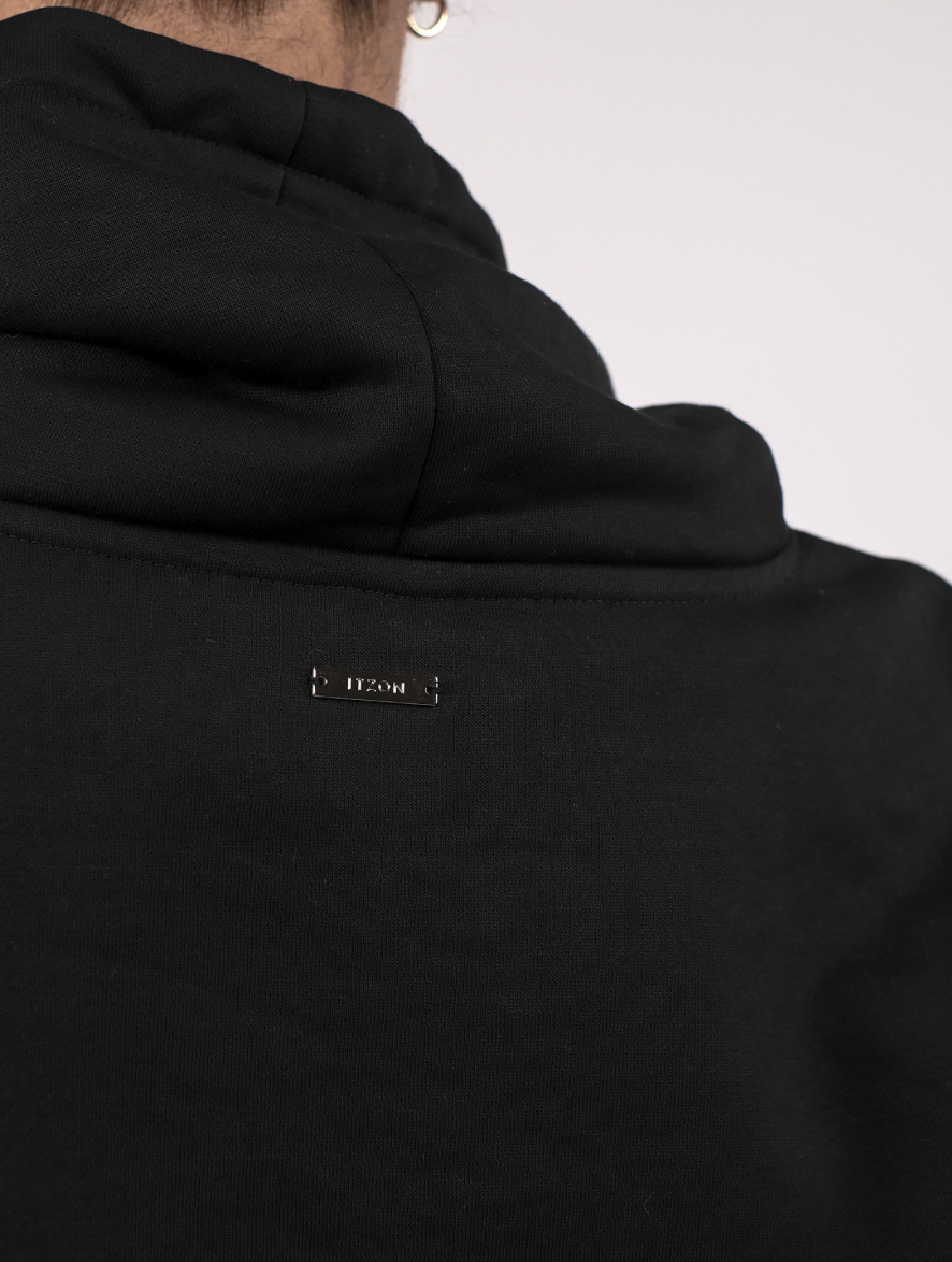 TP142 MINI HOODIE BLACK サイズ: F