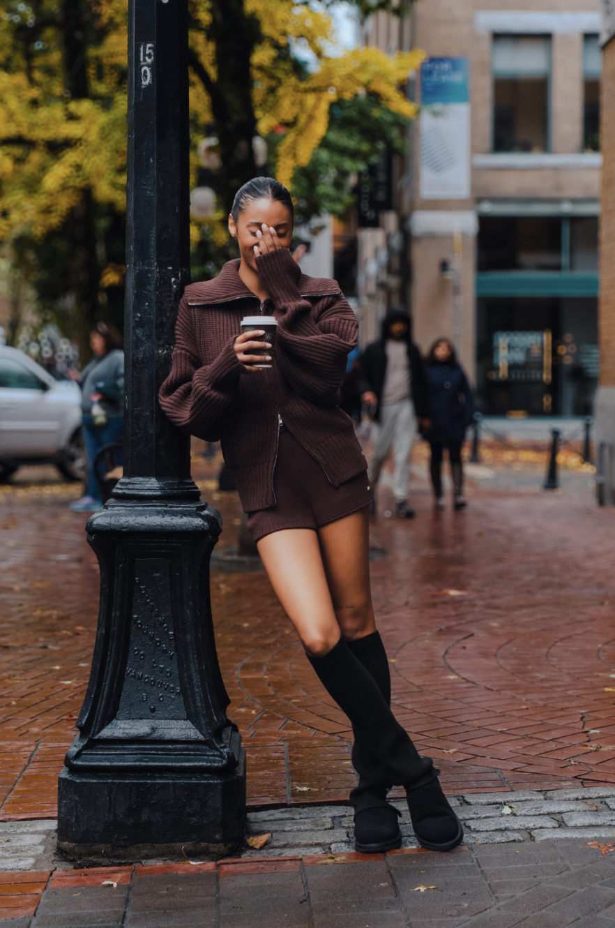 AZ588 KNIT LEG WARMER BLACK サイズ: F