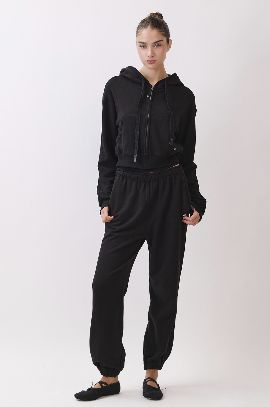 PJ473 SWEAT JOGGER BLACK サイズ: S/M