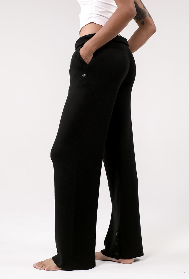 SB291 KNIT PANTS BLACK サイズ: S/M