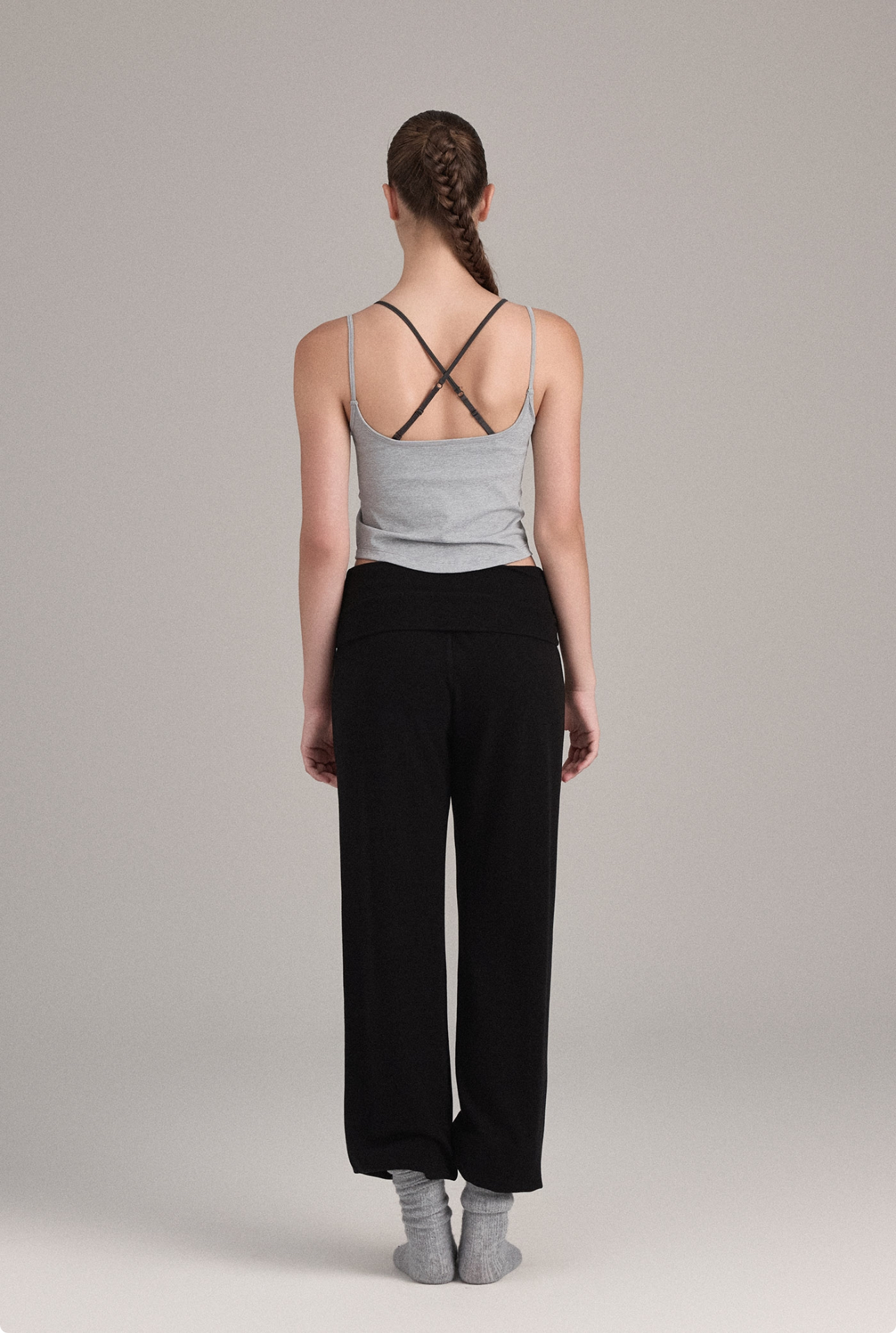 TT059 MOVE TANK M.GRAY COMBI サイズ: S/M