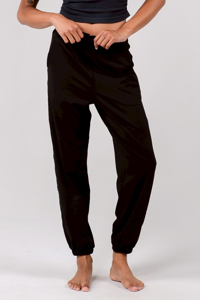 PJ471 JERSEY JOGGER BLACK