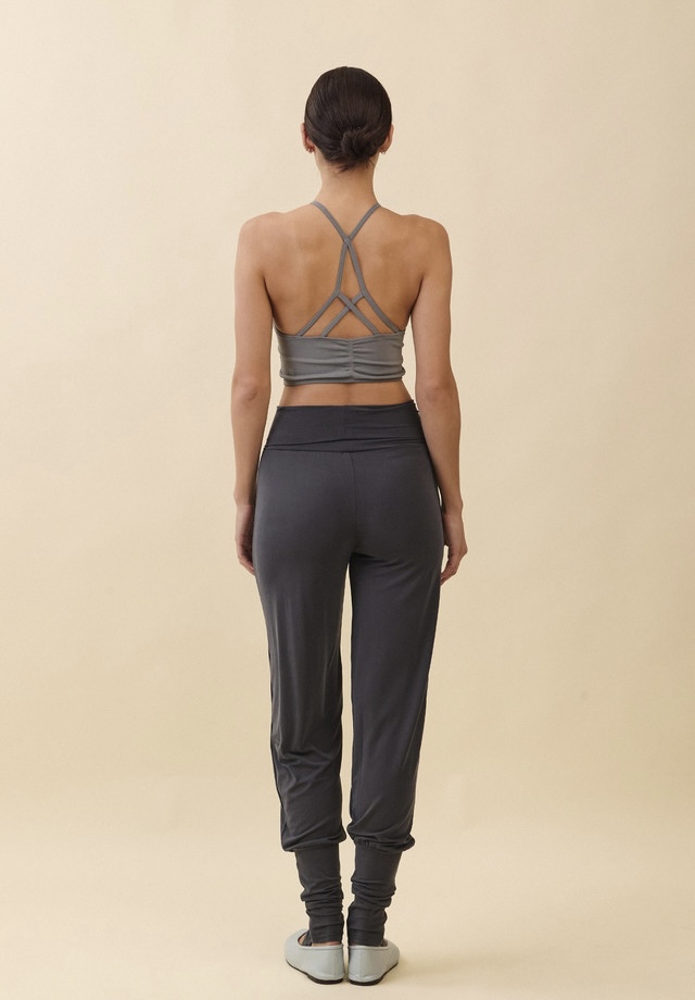 PR473 RELAX WRAP COVER-UP PANTS CHARCOAL SOLID サイズ: S