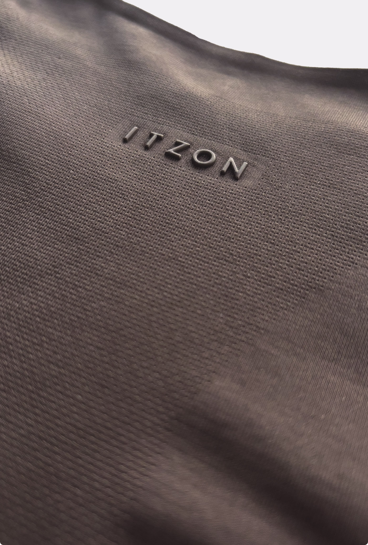 TL062 CONTOUR LONG TOP BROWN SOLID サイズ: S/M