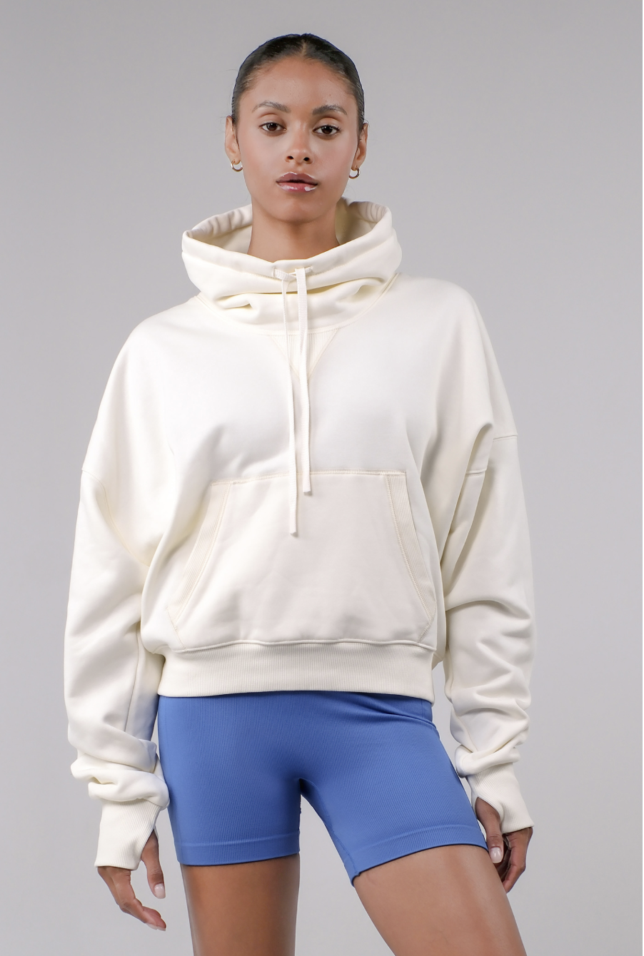 TP142 MINI HOODIE IVORY サイズ: F