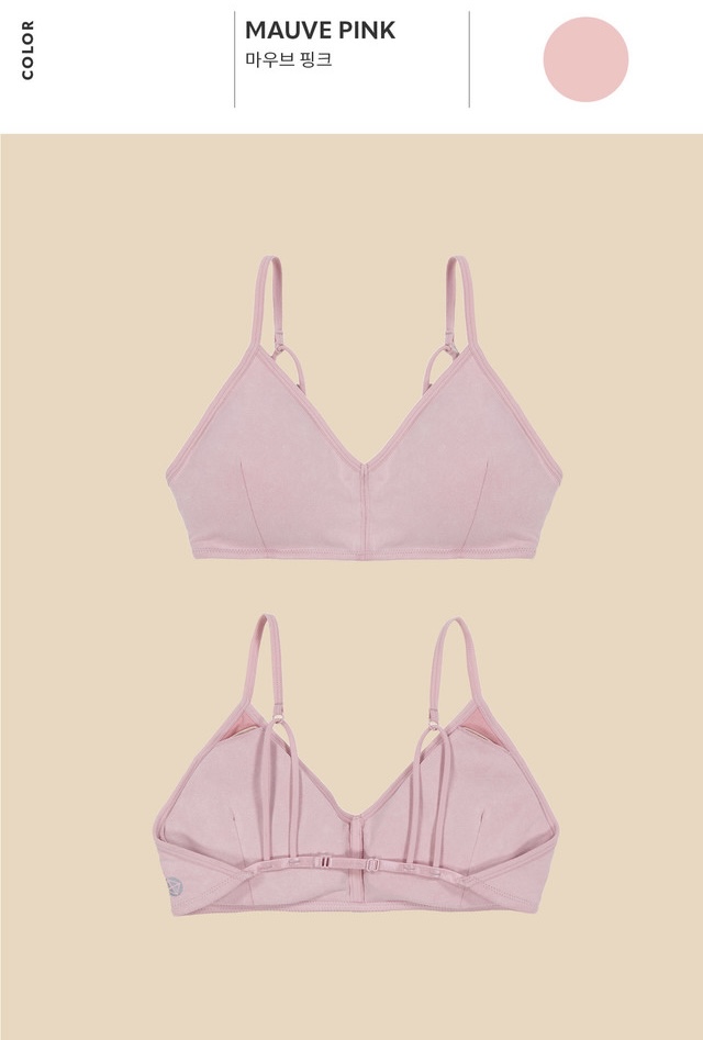 TB012 SOMA SOFT BRATOP MAUVE PINK FADE サイズ: S/M