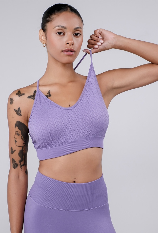 TB015 DREAM BRA PURPLE サイズ: S/M