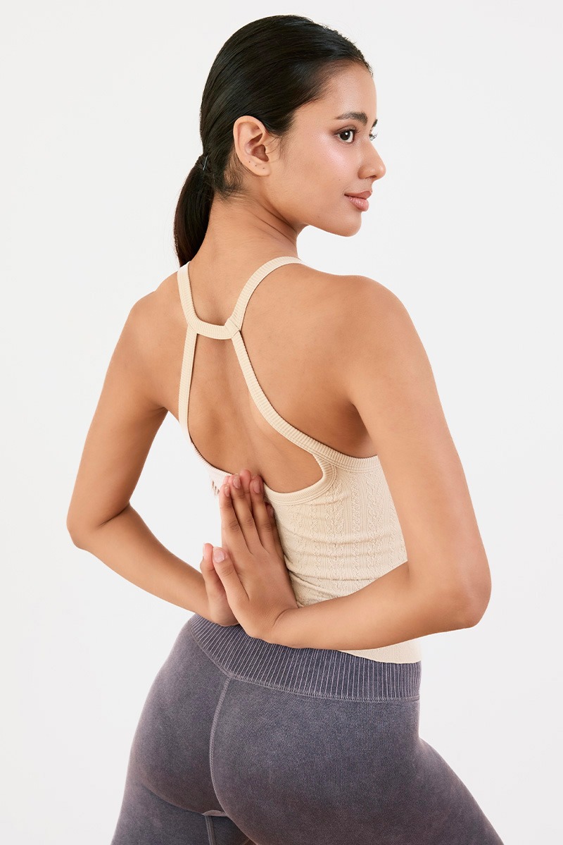 [50%OFF]TT011 CABLE ESSENTIAL TANK BEIGE FADE