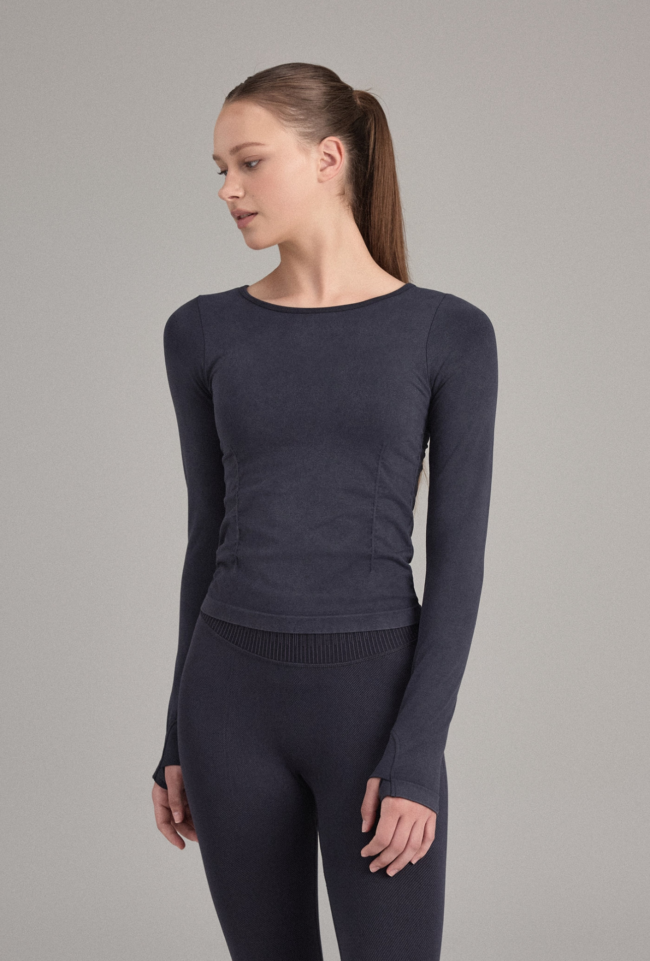 TL055 X-BACK PADDED TOP BLACK FADE サイズ: S/M