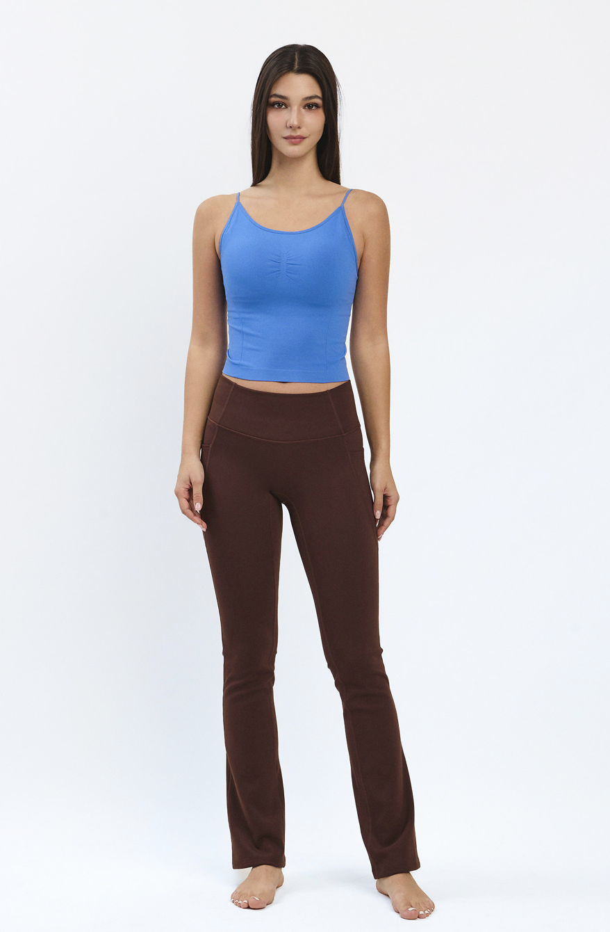 TT024 SEAMLESS TANKTOP BLUE サイズ: S/M