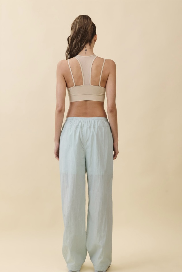 PT431 COOLING PARACHUTE BANDDING PANTS L.MINT SOLID サイズ: S/M