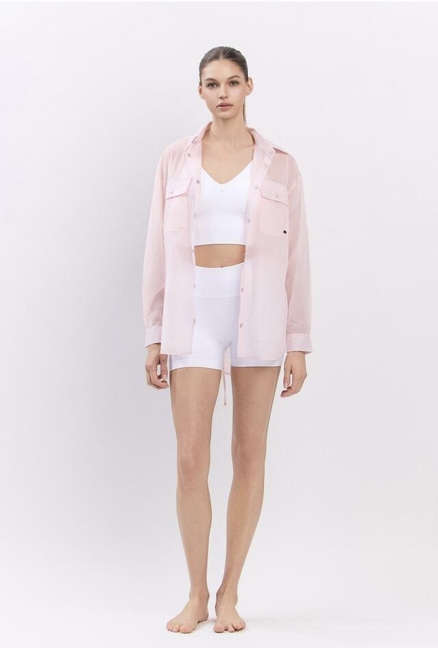 ST181 BACK SLIT SHRT PINK サイズ: ONESIZE