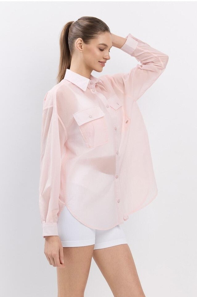 ST181 BACK SLIT SHRT PINK サイズ: ONESIZE