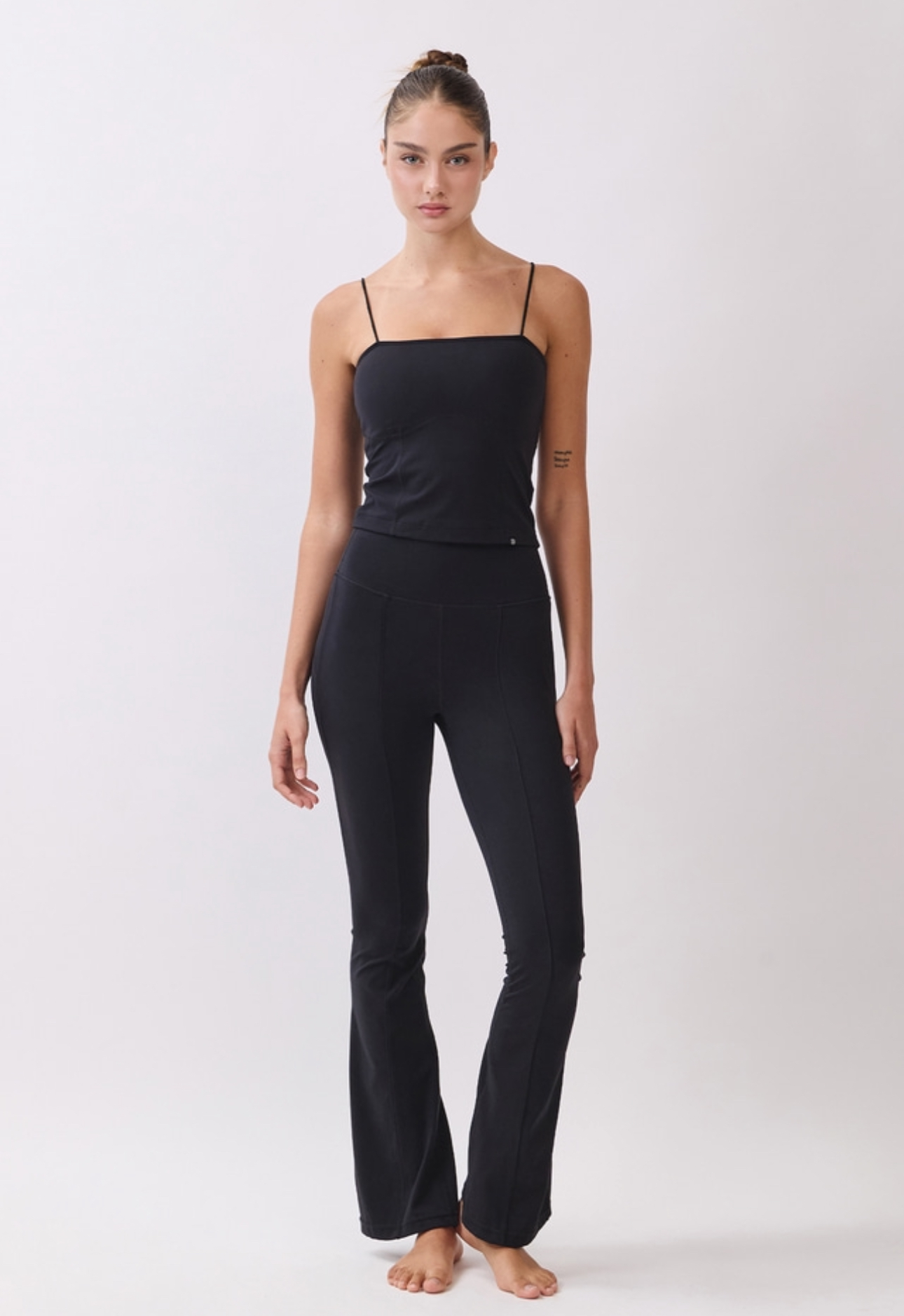 TT023 JERSEY TANK TOP BLACK サイズ: S/M