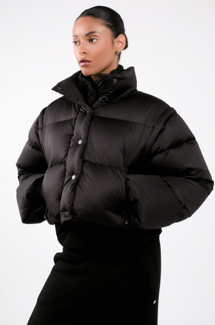 JD361 DOWN JUMPER BLACK