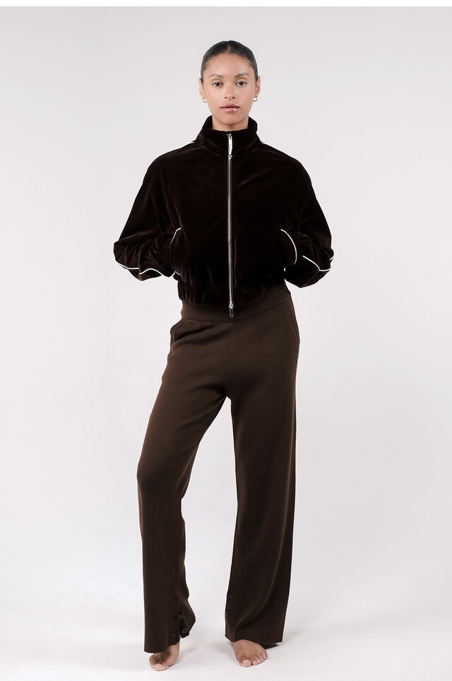 JP311 VELVET JACKET BROWN サイズ: S/M