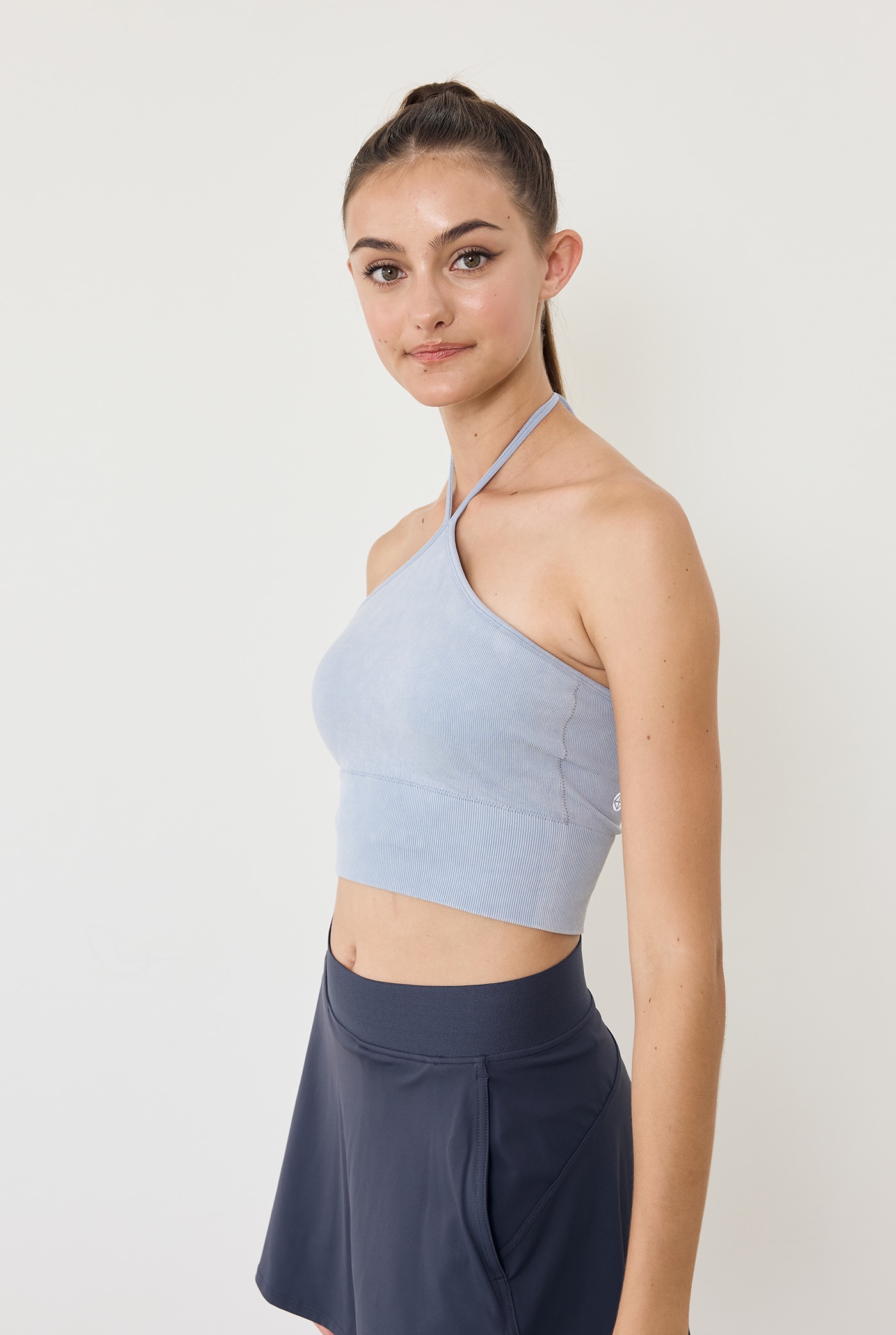 [60%OFF]TB027 HARMONY HOLTER BRA SKYBLUE FADE サイズ: S/M