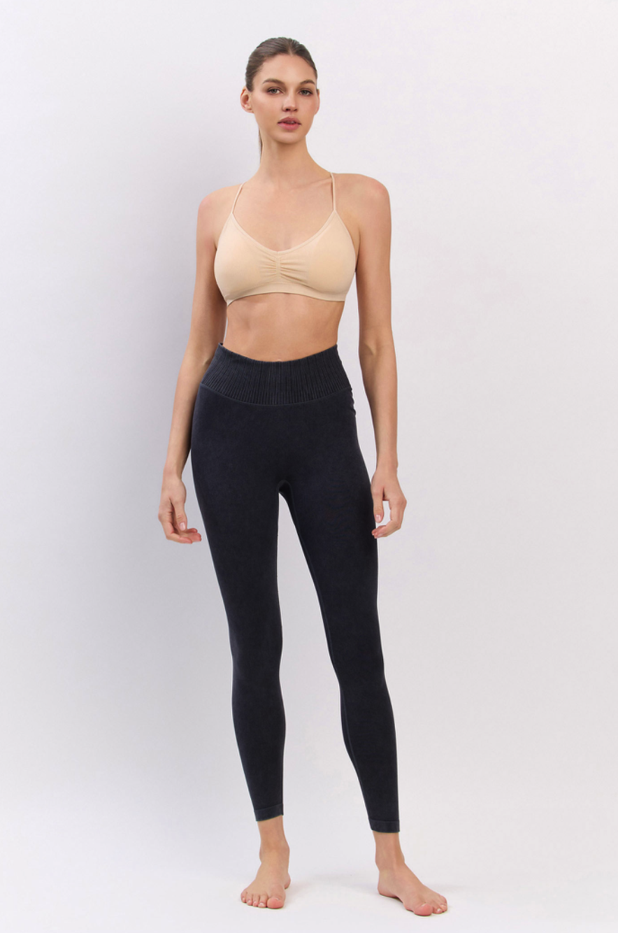 PL074 BLISS LEGGINGS BLACK FADE サイズ: S/M