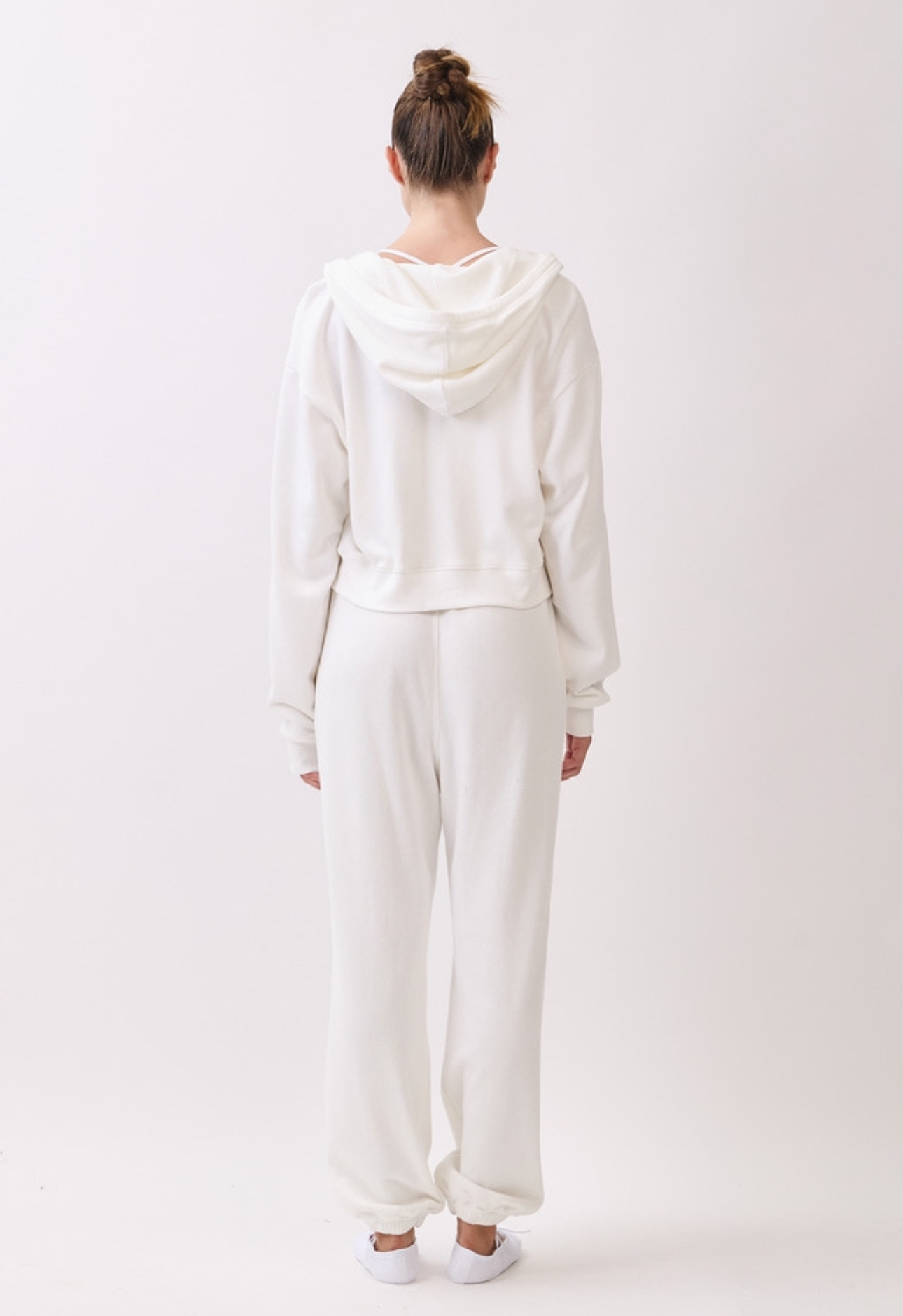 TZ153 ZIP-UP HOODIE IVORY サイズ: F