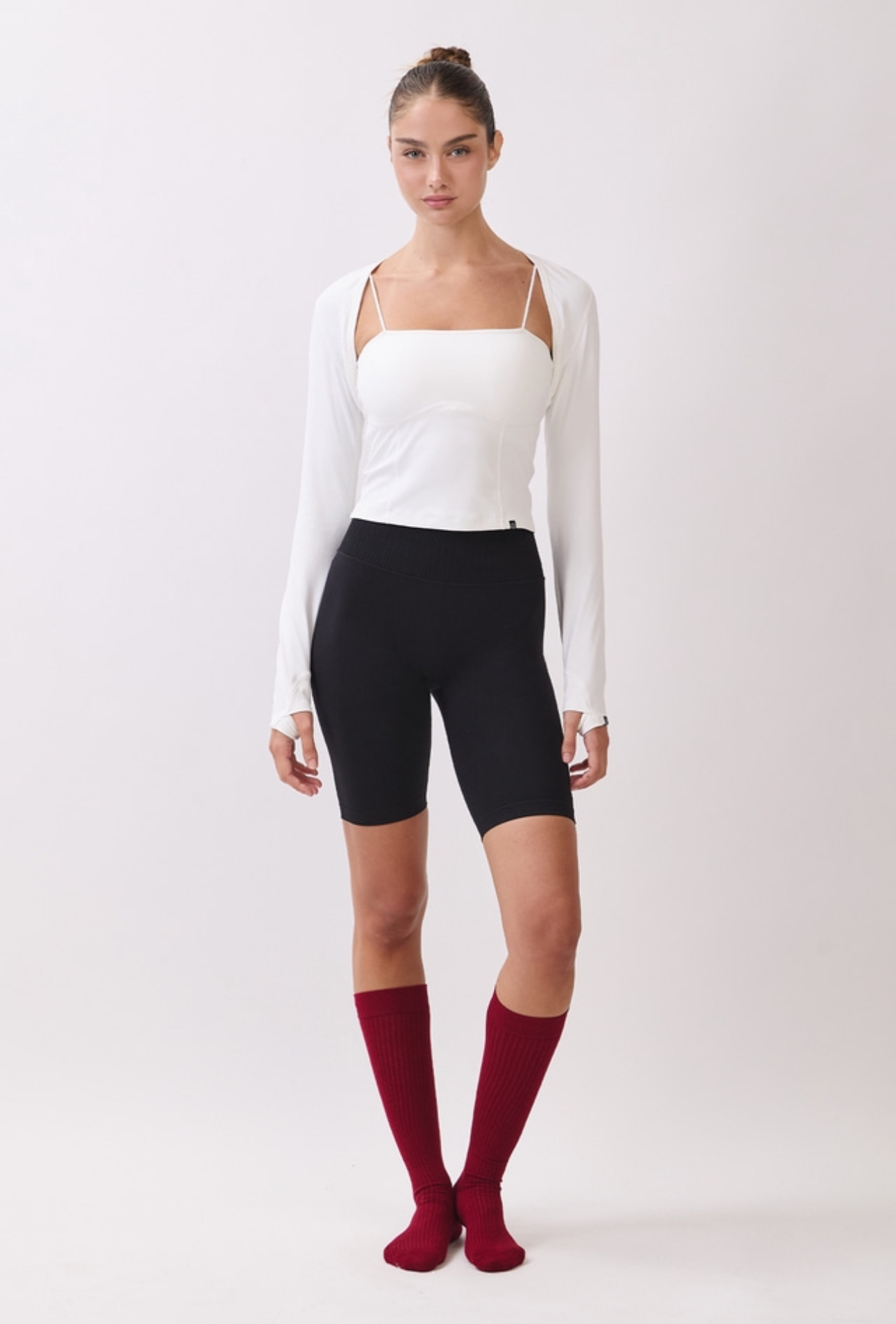 TC191 JERSEY BOLERO WHITE サイズ: S/M