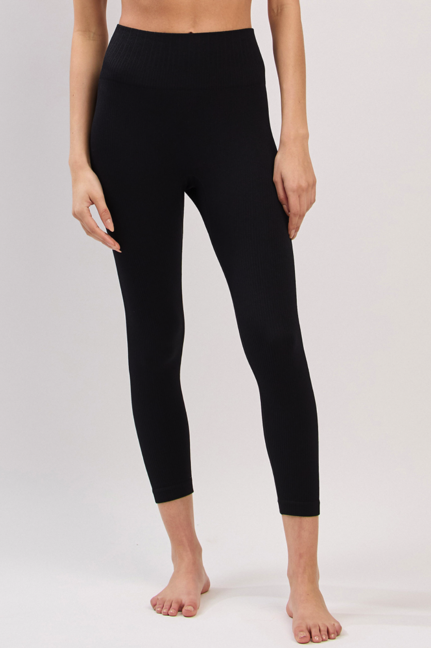 PL071 DOUBLE LEGGINGS BLACK サイズ: S/M
