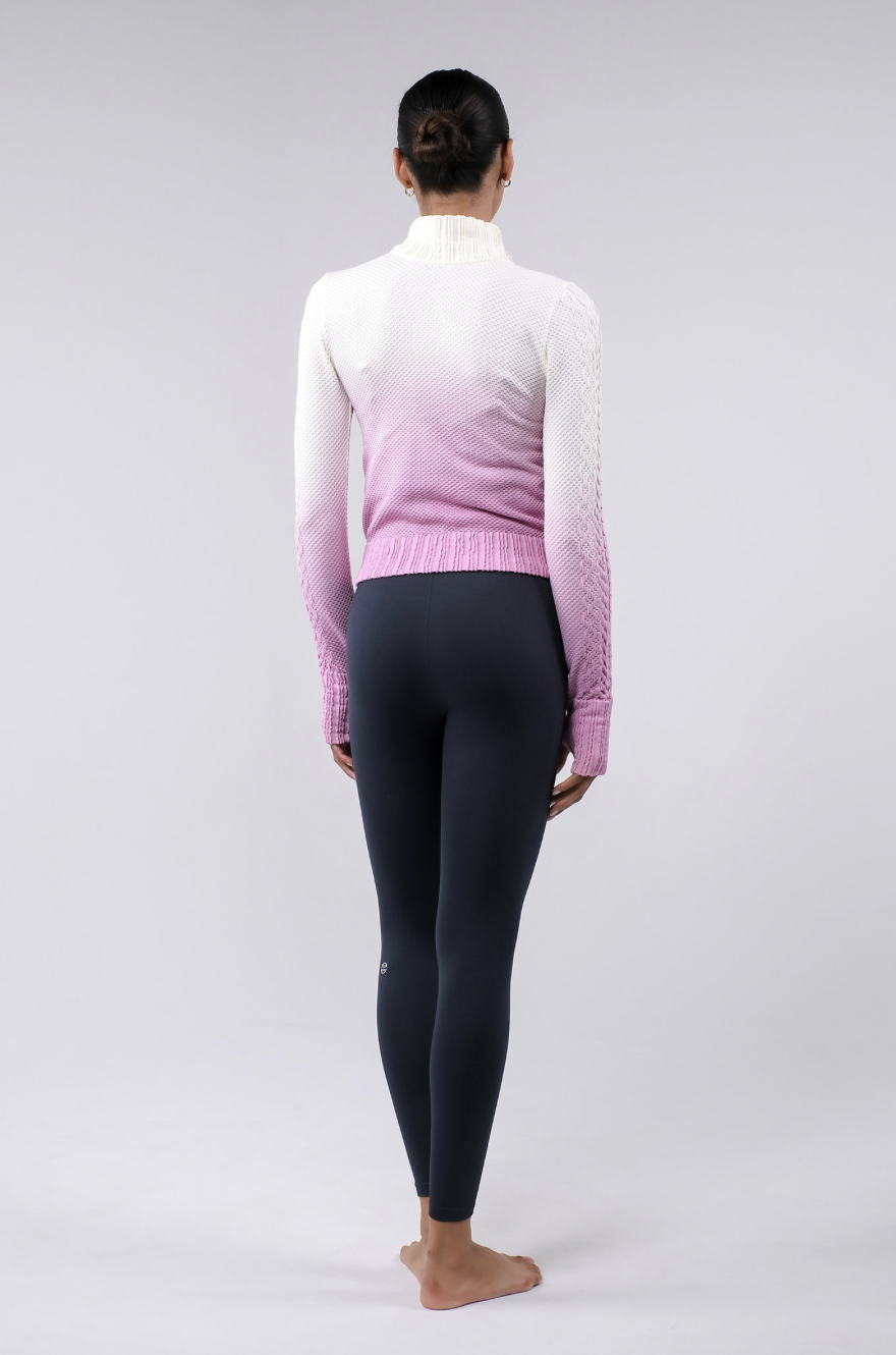 TZ151 SPONGE ZIP-UP PINK GRADATION サイズ: S/M