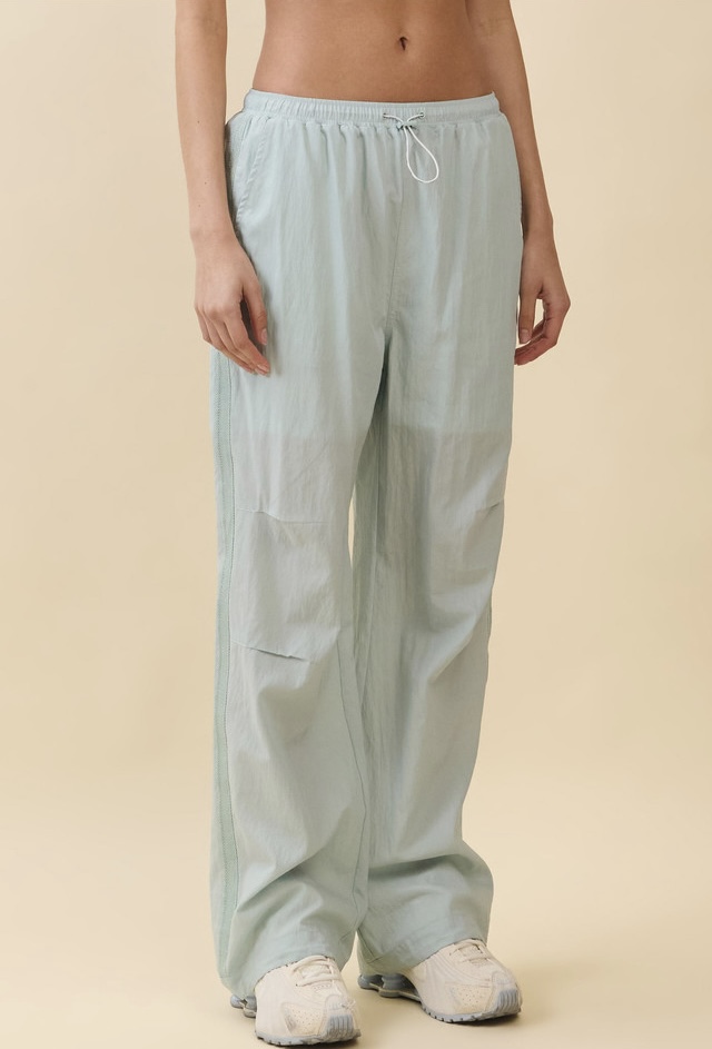 PT431 COOLING PARACHUTE BANDDING PANTS L.MINT SOLID サイズ: S/M