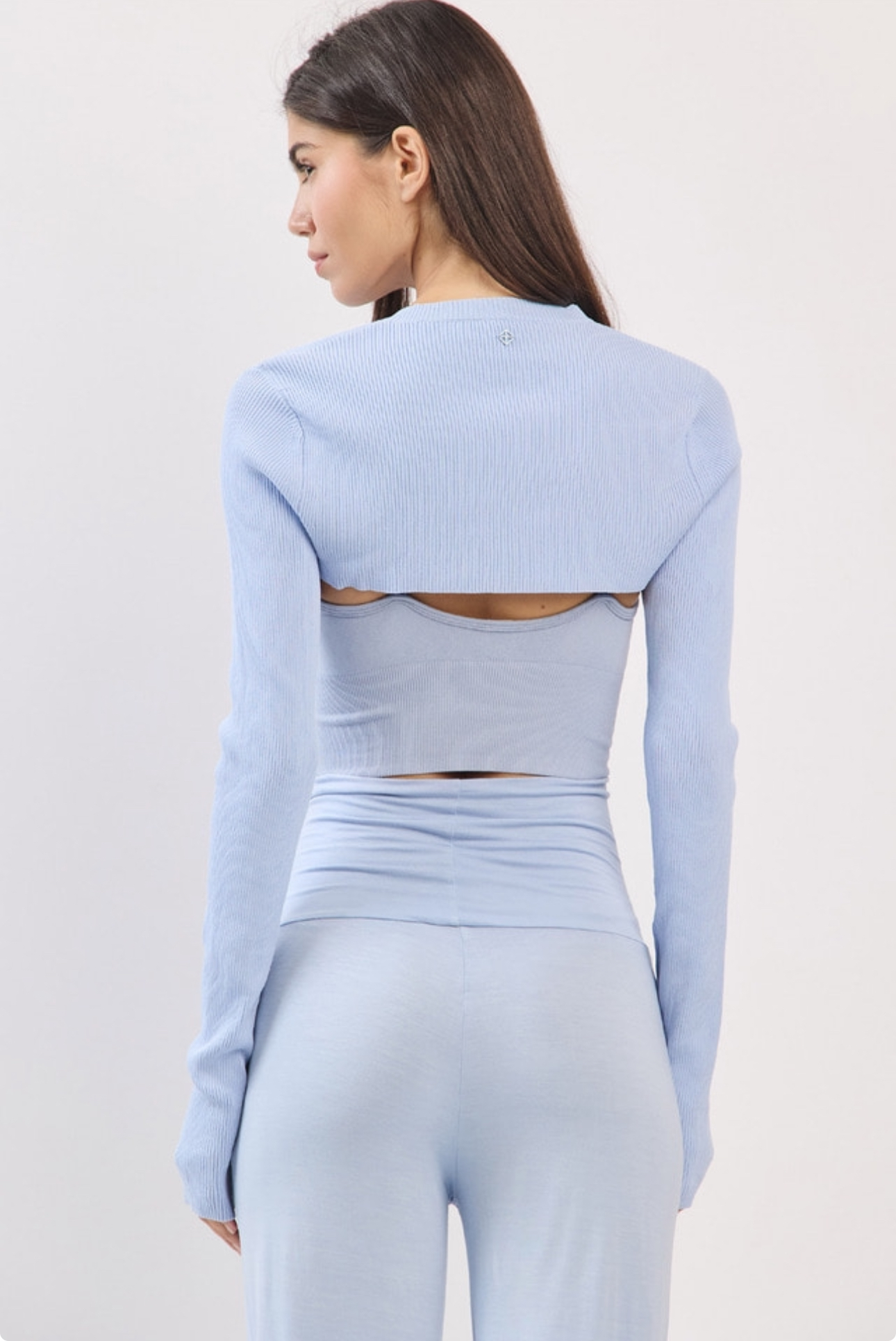 SC231 BOLERO KNIT SKYBLUE サイズ: ONESIZE