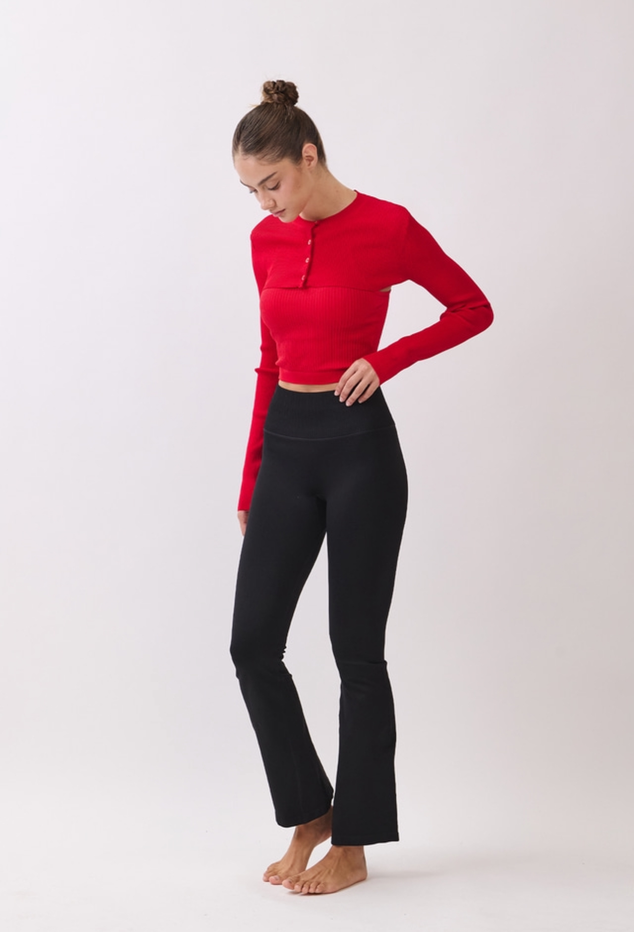SC231 BOLERO KNIT RED サイズ: ONESIZE