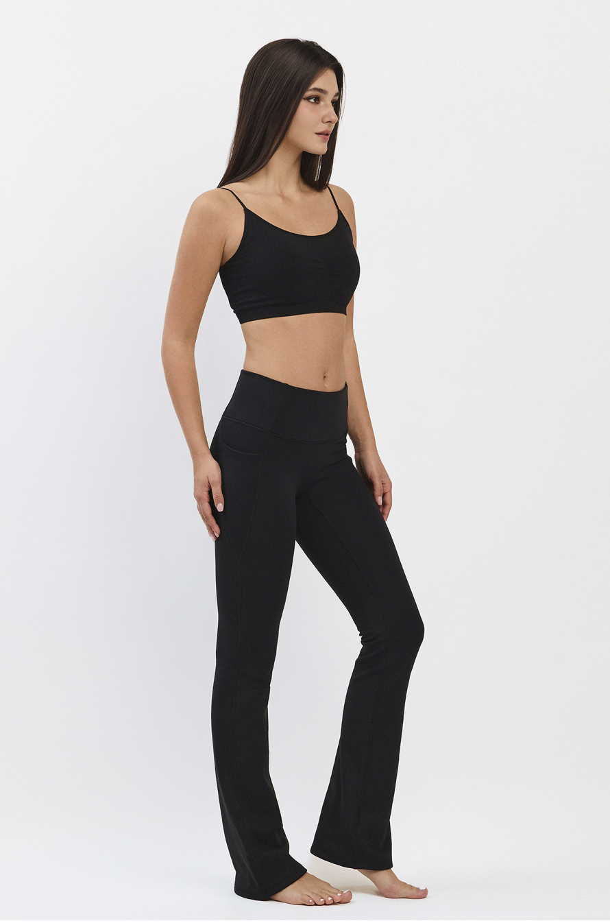 TB044 SEAMLESS BRATOP BLACK サイズ: S/M