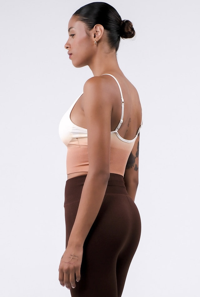 JK01 SIGNATURE BRATOP MOCHA GRADATION サイズ: XS