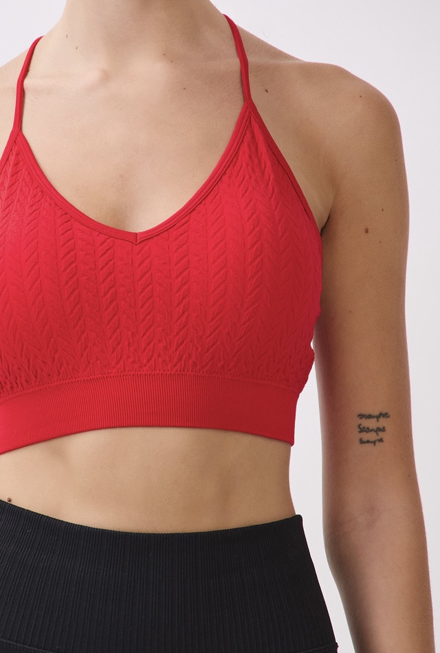 TB015 DREAM BRA RED サイズ: S/M