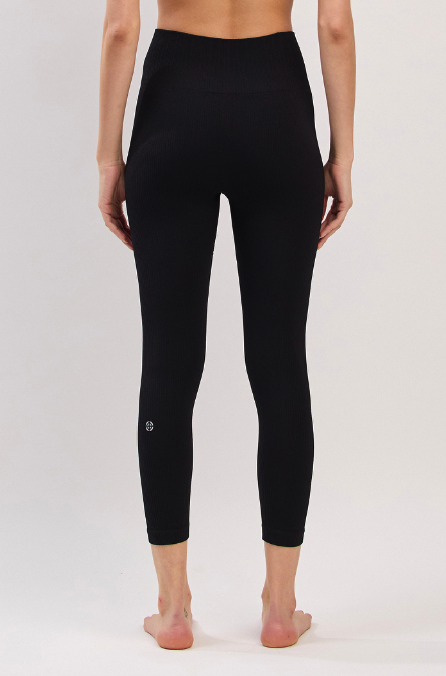 PL071 DOUBLE LEGGINGS BLACK サイズ: S/M
