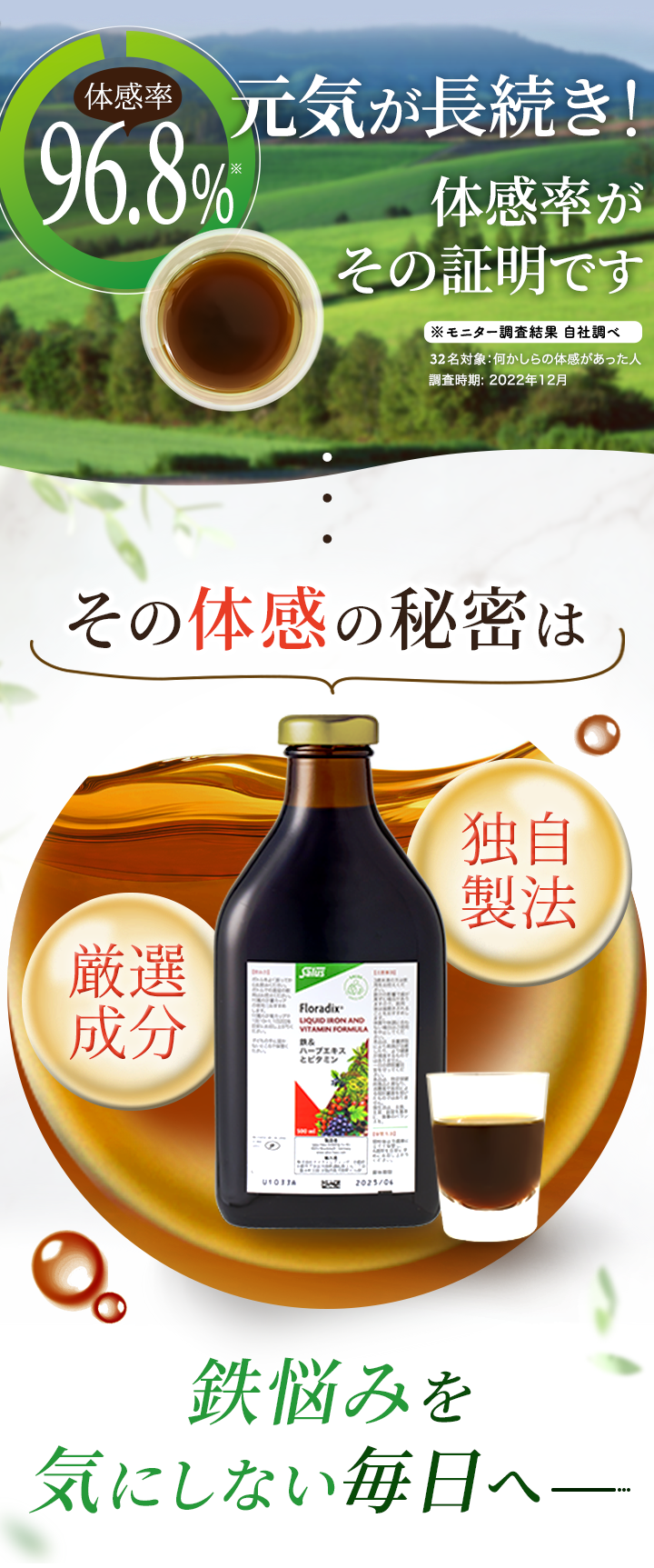 体感率は96.8%