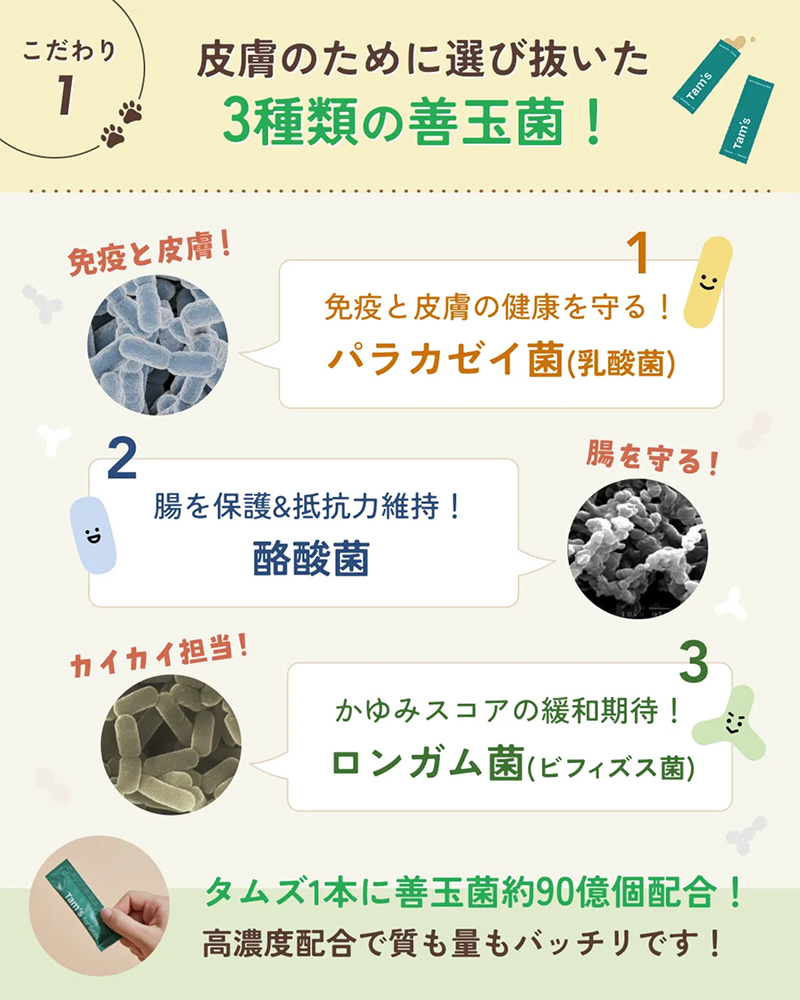 tam's おなかと皮膚のサプリメント（ヤギミルクオレンジ味）