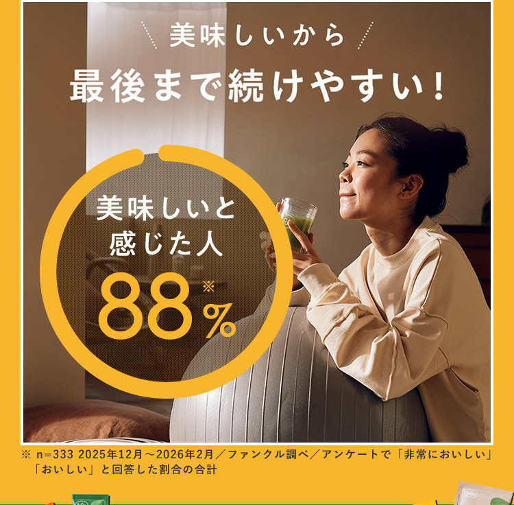 3STEPに分けることで最後まで続けやすい！