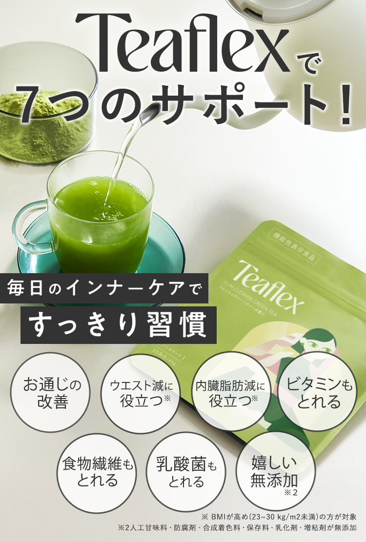 日本初機能性グリーンティー