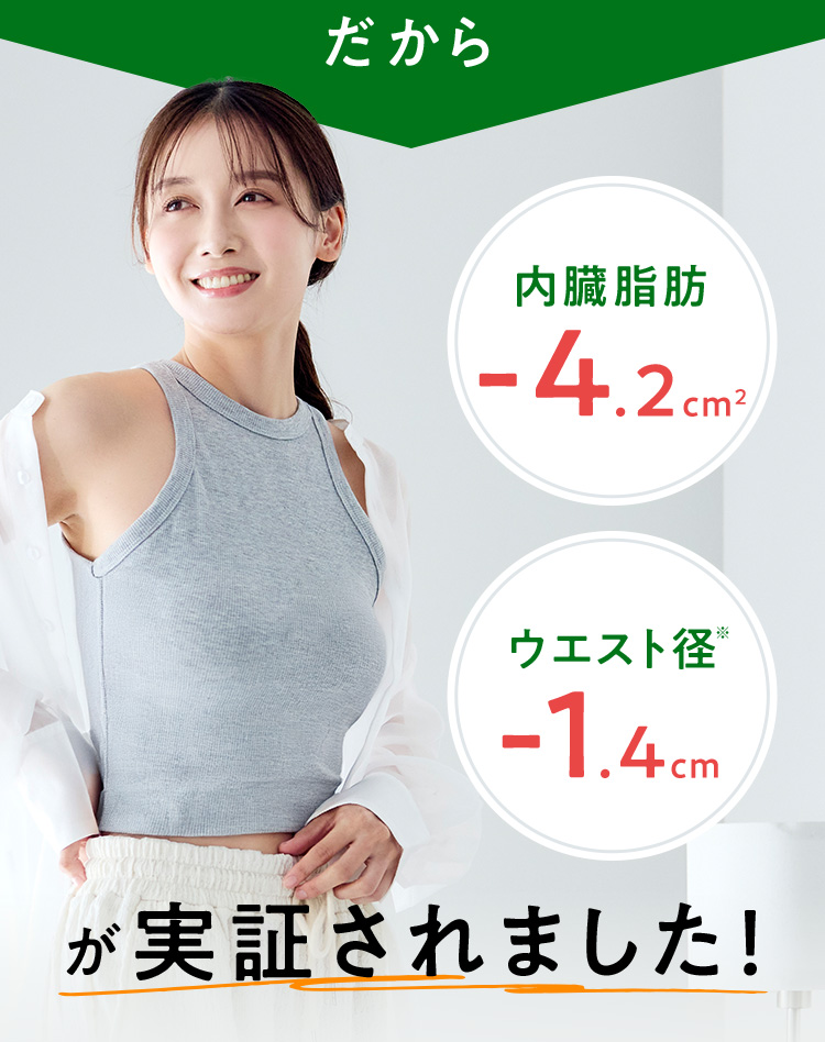 だから実証されました！