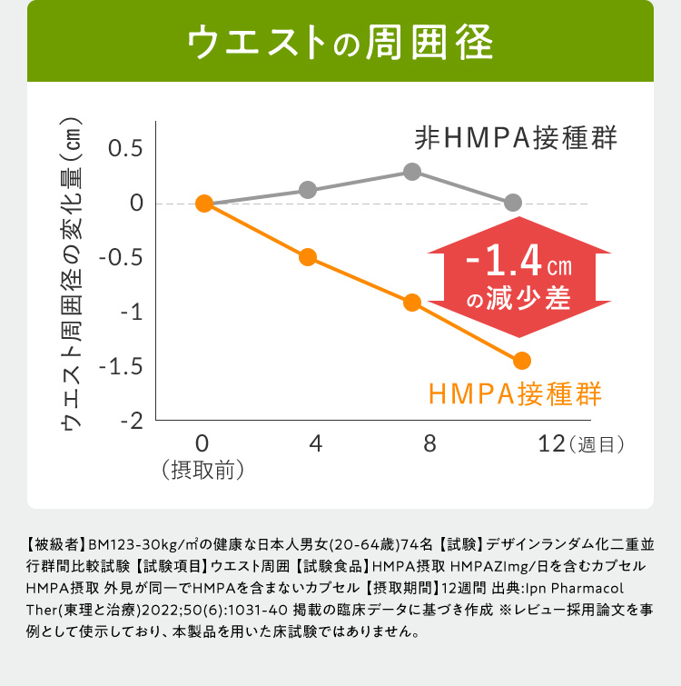 ウエストの周囲径