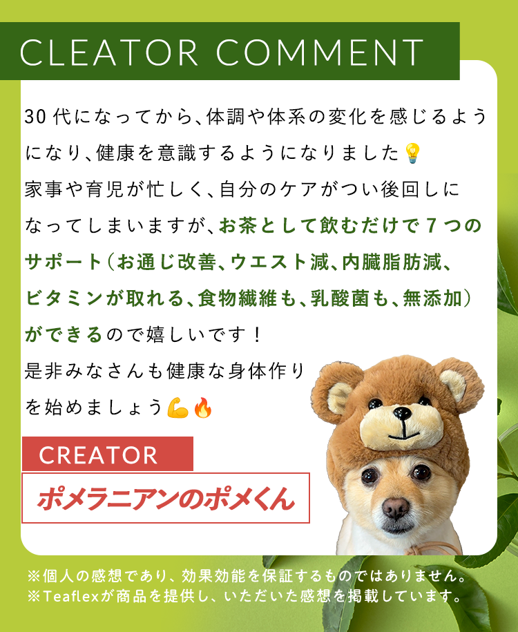 クリエイターコメント１