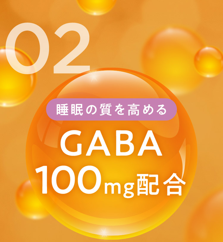 02 GABA100mg配合