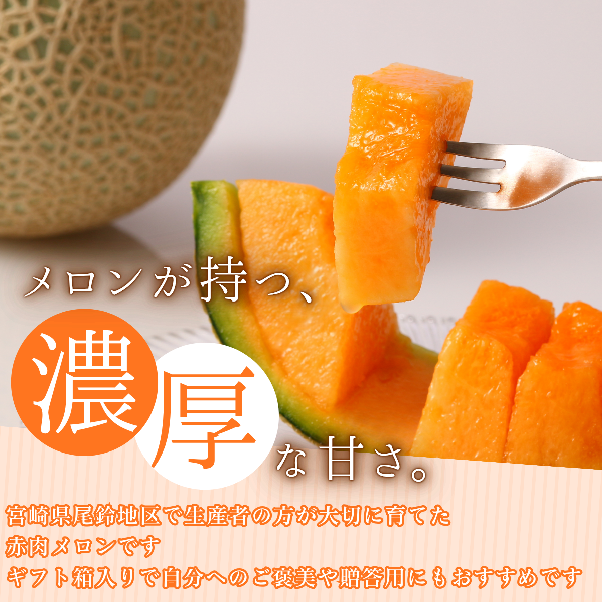 赤肉メロン(2玉入)